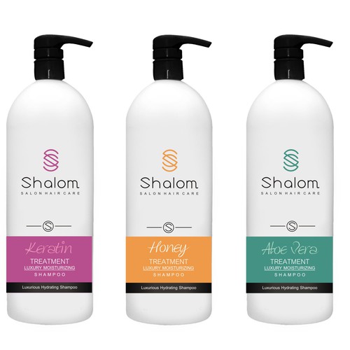 New Product Label Wanted For Shalom Hair Care Product Label Contest 99designs