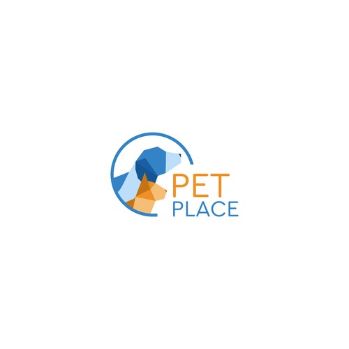 Pet Place Logo Design by GinaLó