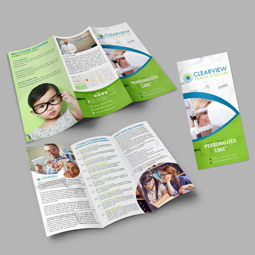 Family Optometry Clinic Brochure | Brochure contest