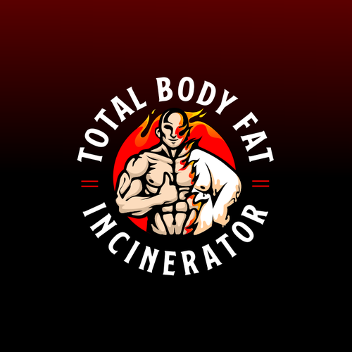 Design a custom logo to represent the state of Total Body Fat Incineration. Diseño de Angkol no K