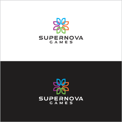 Video game development company logo Design by asti