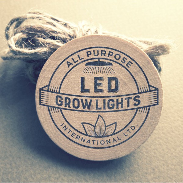 Design by ZHF titled "Vintage Logo for LED Growlights "