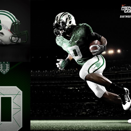 Design Dartmouth College's Future Football Uniforms Design by Fooser