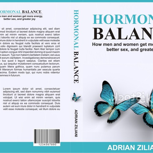 Cover Design for an Amazon Bestseller!Book Title "How to gain Hormonal
Balance" book Subtitle " Creating energy and joy  Design by crowzart designs