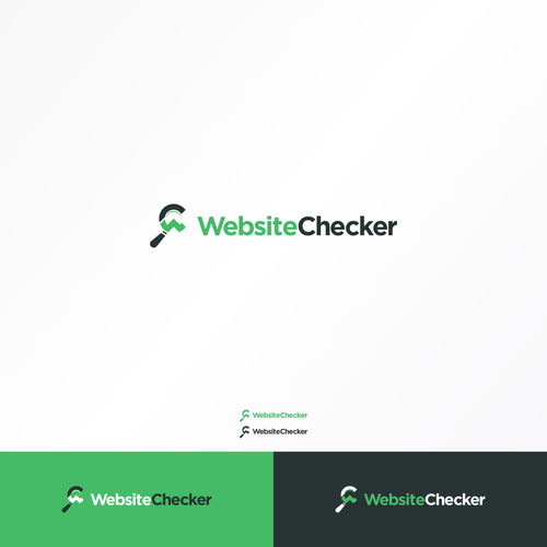 New SaaS Startup WebsiteChecker Needs a LOGO!! Design by dHn.sign