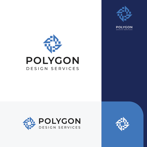 Small engineering startup needs geometric logo! Design by made by mades