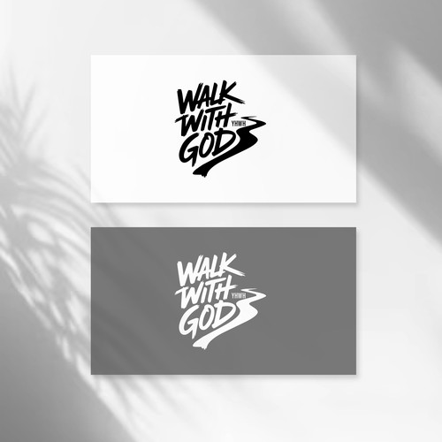 Walk With God Minimalist Luxury Logo for a Modern Faith & Fashion Brand Design by RGORG