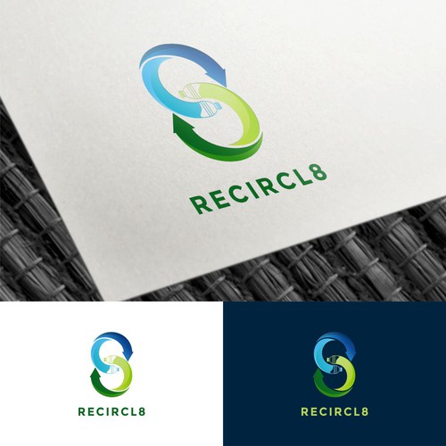 Recycling Company Logo Design Design by SunkissWin