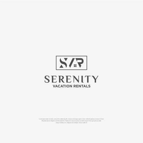 New Vacation home rentals logo for our Airbnb! Design by Salmafina