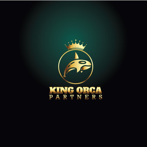 King Orca Logo Design by z-sheta