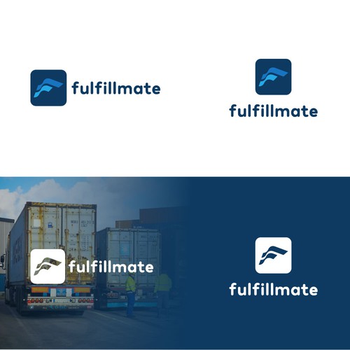 Fulfillmate logo-ontwerp door m a g y s