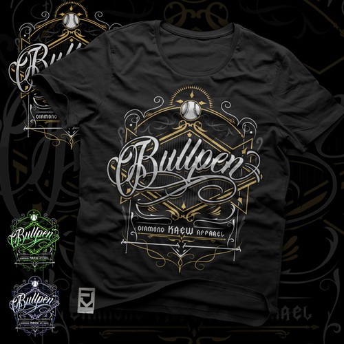 Baseball lifestyle apparel design Tshirt contest