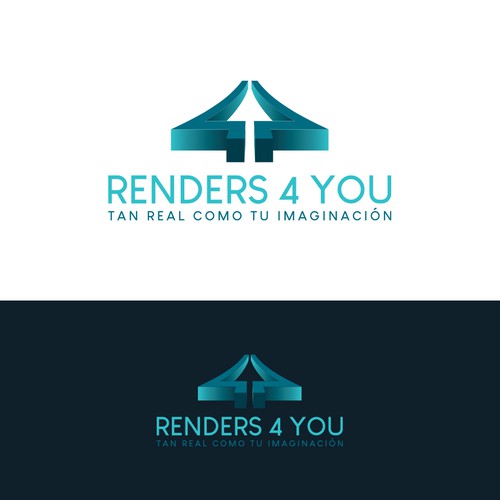 Logo for render business Design by TinyTigerGrafix