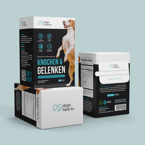 German dog food company needs a remarkable Box-Design for 1st Product (Healthy Snack) Design by CUPEDIUM