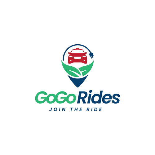 7- LungさんのGo Go Rides Logo(s)デザイン