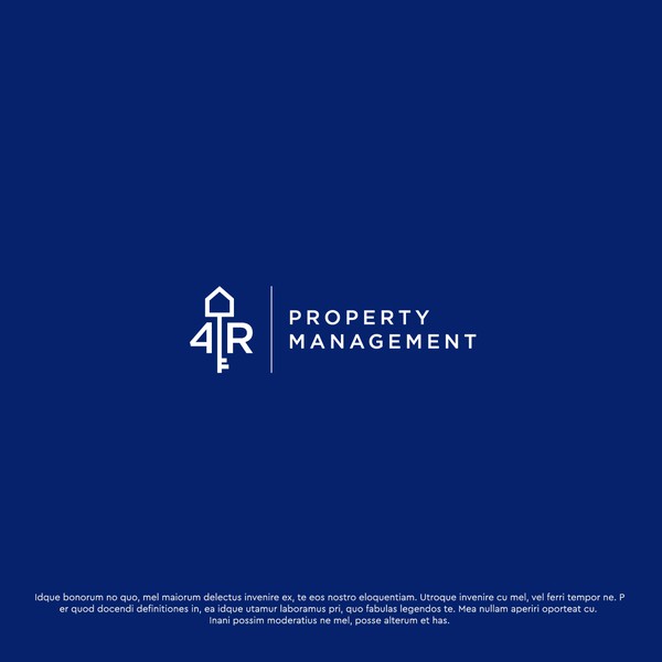 Design by aaronn_floyd titled "Property management logo"