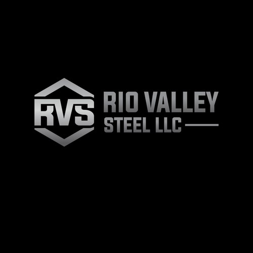 Design a shield logo using RVS - RIO VALLEY STEEL LLC. Design by Dezineexpert⭐