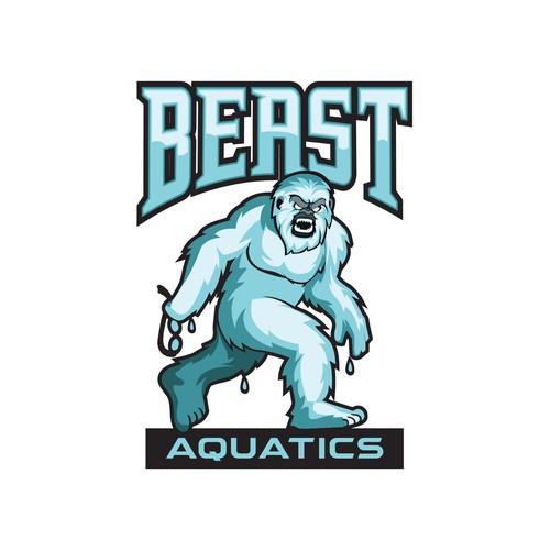 Strong, athletic Yeti design for a new team! Design by haganhuga