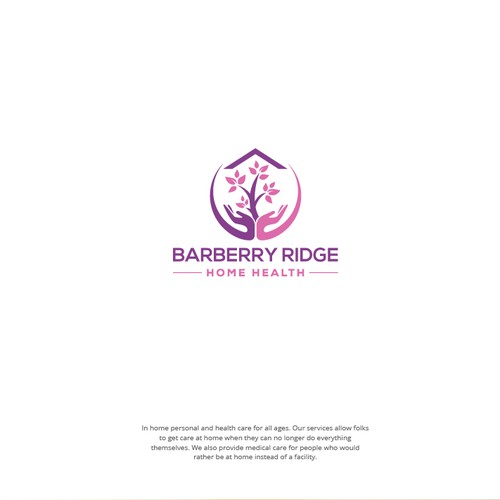 Capture the comforts of home for a home health company Design by jn7_85