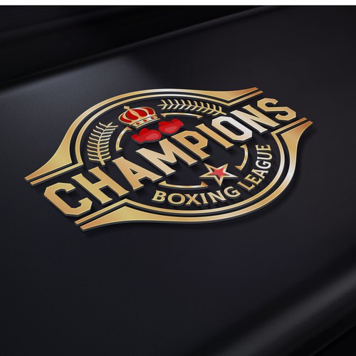 Champions boxing league logo, Logo design contest