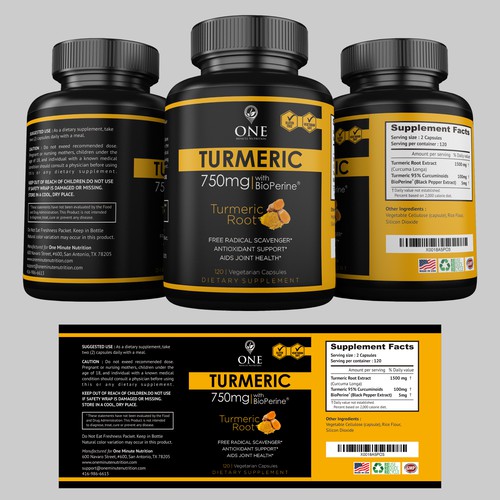 dietary supplements label