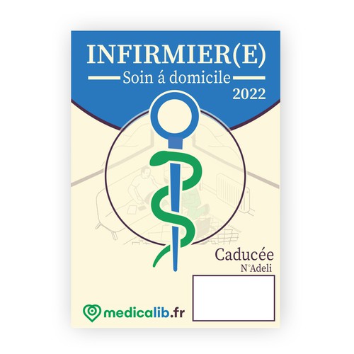  SC ® - Caducée Infirmière Libérale - Date