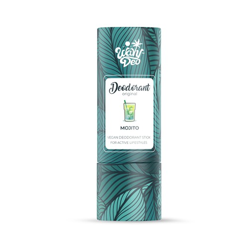 Design creative product packaging for an up and coming deodorant brand! Design by Dimario Moretti