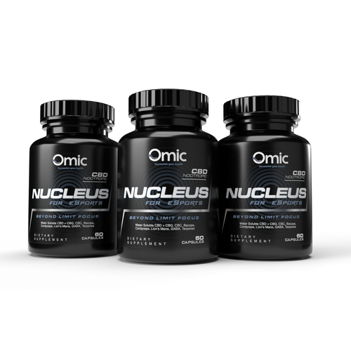 Video Gamer Supplement Label Design Design by kristianvinz