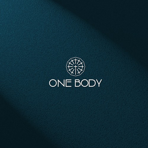 Design a logo for One Body Software showing inter-church community in the One Body of Christ. Design by Ladoblede