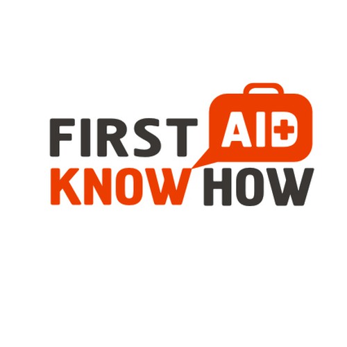 "First Aid Know How" Logo Réalisé par Foal