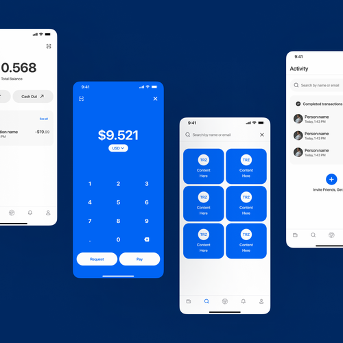 The New Cash APP Design Contest Design by Marcos-Santos
