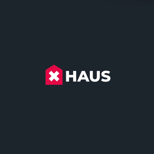 X Haus: logo for modern and ecological swiss made houses Design by Mot®