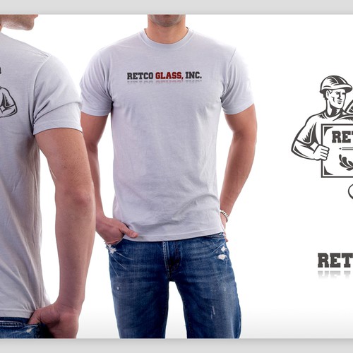 Create the next t-shirt design for Retco Glass, Inc. Ontwerp door Gohsantosa