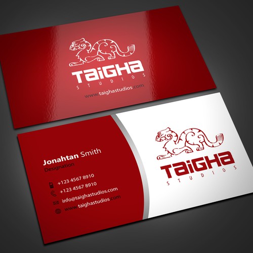 New business Card for Taigha Studios Ontwerp door conceptu