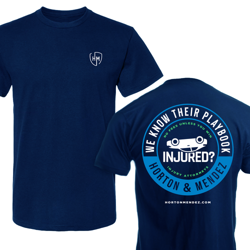 Personal Injury Lawyer T-Shirts Design by iamyuan
