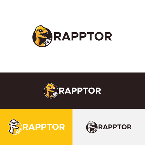 A logo for an app with a Raptor ! Design by MisterR
