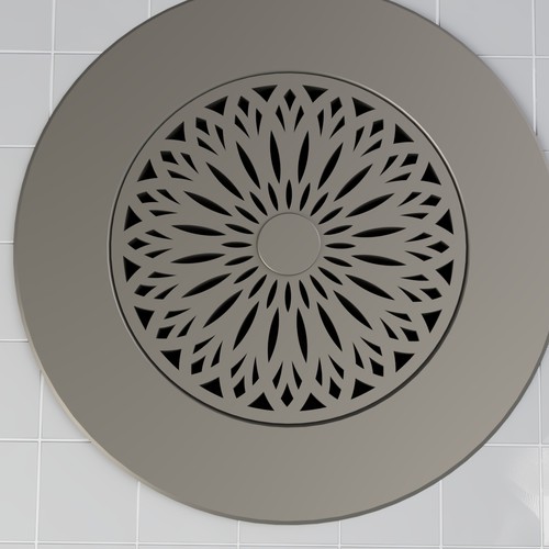 Design the holes pattern for a Shower Drain Design by ANGEL■█