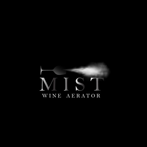 Wine Mist Logo Design by Winter Design Studio