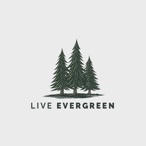 Evergreen Logo Request Design by Free.Man