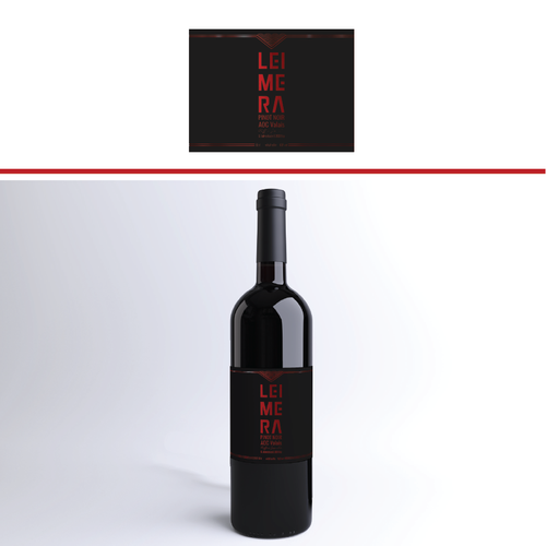 new label for my first own wine ! Design by Tanja Mitkovic