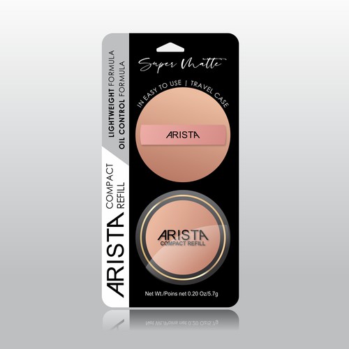 Arista Compact Powder Design by diviart