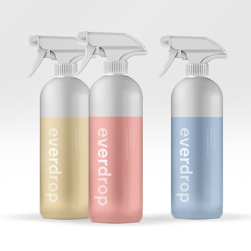 Premium Spray Bottle and Packaging for Cleaning Supplies-ontwerp door Jorge Ros