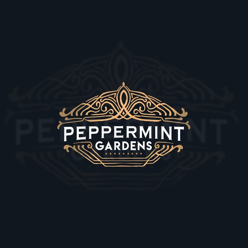 Peppermint Gardens Logo Design by bangaubotak12