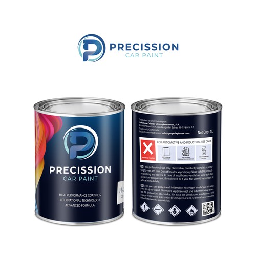 Label for Professional Automotive Refinish Products Design réalisé par creationMB