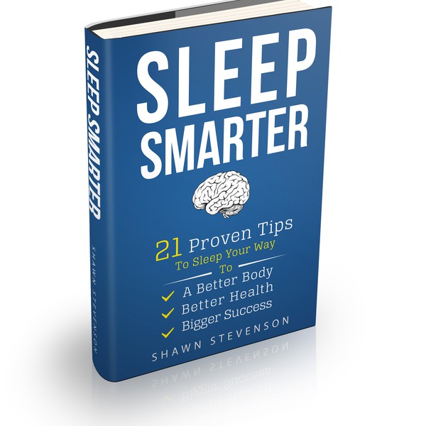 Create a cover for an entertaining book about sleep