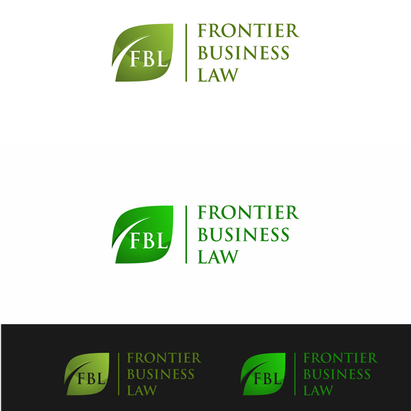 Design by psrinarlia titled "Frontier Business Law logo"