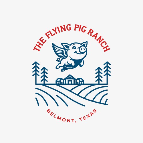 The Flying Pig Design by TIORAMA