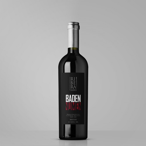 Product label contest entry by Byteripper