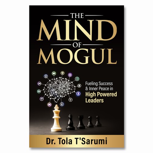 The Mind of the Mogul book cover Design by Global.Dezine
