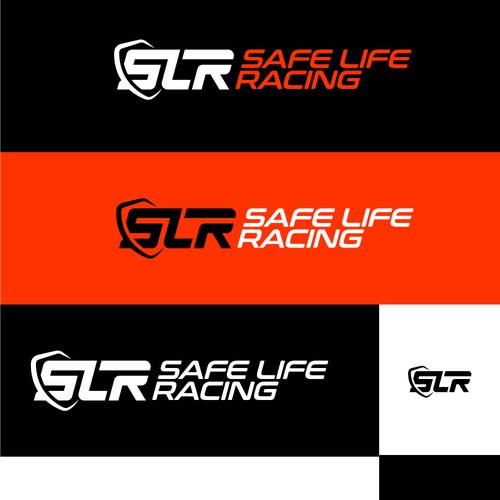 Logo Redesign for Safe Life Racing!  A manufacturer of auto racing safety equipment. Design by DOCE Creative Studio